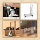 thumbnail image 4 of Ruedas Caster Wheels, paquete de 12 unidades, con placa giratoria de freno, poliuretano azul, de 2 a 5 pulgadas, 4 of 9