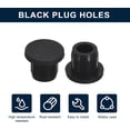 thumbnail image 2 of fuzhong-10 Pcs Black Plug Holes, Waterproof Rubber Button Plug for 11mm / 0.43" Hole, 2 of 4