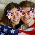 thumbnail image 4 of geerera 4th of July Decorations,Independence Day Themed Party Decoration Glasses,Dress Up With Letters Hat Flag Glasses Frame, Party Supplies For Independence Day USA Veterans Memorial Day, 4 of 6