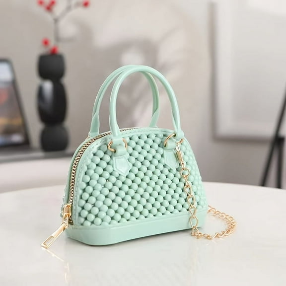 JUYGO Handbag For Women Fashion Shell Bag With Chain Strap Chic Summer Crossbody Bag For Women