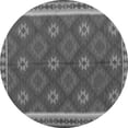 thumbnail image 1 of Ahgly Company Indoor Round Oriental Gray Traditional Area Rugs, 7' Round, 1 of 1