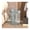 Blue, variant on Straight-throw Garbage Can, Transparent Body Garbage Can, Plastic Material Waste Paper Basket Suitable for Home Kitchen Office Waste Paper Basket