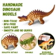 thumbnail image 4 of Style-Carry Dinosaur Toys for Kids 3-6 Years, 54Pcs Dinosaurs Figures&Trees&Fence, Dino Toy Gift for Toddler Boys Girls Ages 3 4 5, 4 of 7