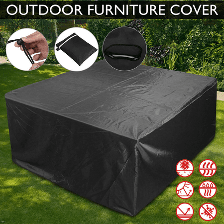 Outdoor Patio Furniture Cover Rectangular Table Set Waterproof Snow Dust Wind And Uv Resistant 210d 135x135x75cm Canada - Outdoor Patio Table Set Covers Outdoor Patio Furniture Cover Rectangular Table Set Waterproof Snow Dust Wind And Uv Resistant 210d 135x135x75cm Canada - Outdoor Patio Table Set Covers