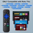 thumbnail image 2 of Replacement for Roku-TV-Remote, Compatible for /Onn/Sharp Roku Series Smart TVs【Pack of 2】, 2 of 4