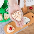 thumbnail image 5 of Rice Ball Mold 6 Hole Tri Rice Ball Mold Rice Ball Ma Tool Rice Ball Mold Lunch Ma Tool Sushi Plates 1pc, 5 of 5