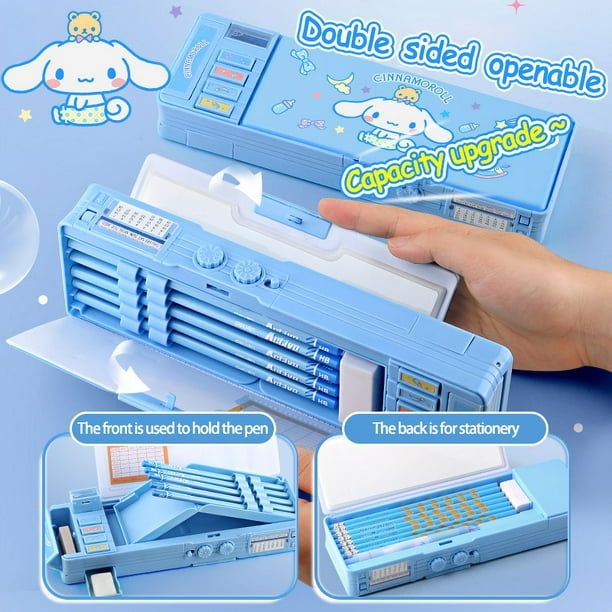 Sanrio Cinnamoroll Multifunction Pencil Case Large Capacity Pencil