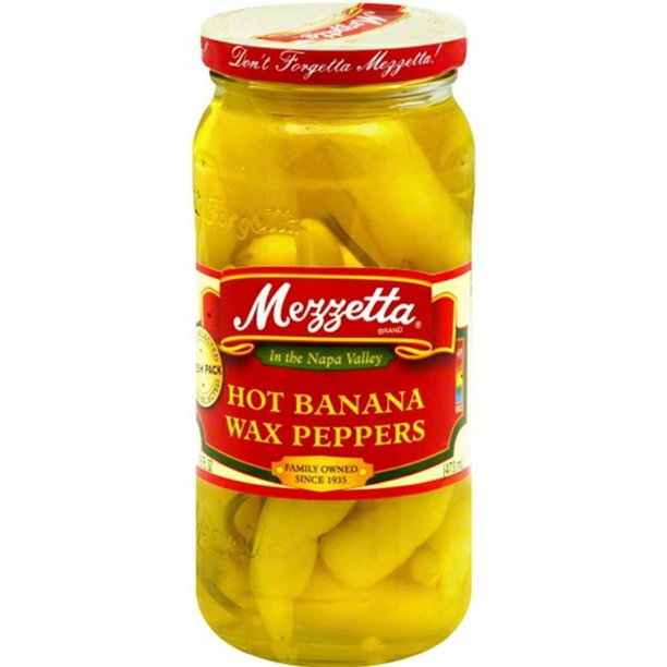 Hot Banana Peppers, 16 oz, 1 Pack
