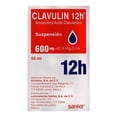 thumbnail image 2 of Clavulin 12 h Amoxicilina 600 mg, Ácido Clavulánico 42.9 mg / 5 ml suspensión 50 ml, 2 of 3