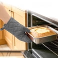 thumbnail image 5 of Lunxisen 1 Pcs Quilted Oven Mitts And Pot Holders Set Heat Resistant Kitchen Gloves For Cooking Baking Grilling Home Essentials, 5 of 9