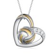 thumbnail image 1 of Collar CVRAVO de voleibol de plata de ley 925 para mujer, 1 of 7