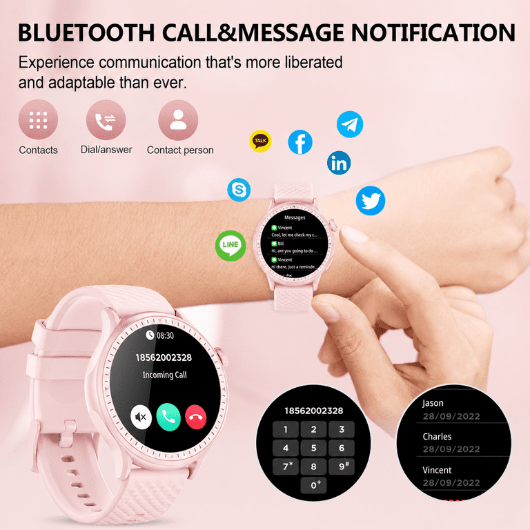 Cillso Smart Watch for Women, 1.46" AMOLED photo 4