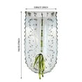 thumbnail image 4 of Curtains for Living Room Cloth, Curtain 1* Curtain (White-One Size), 4 of 6