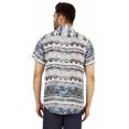 thumbnail image 5 of Inkmeso Casual Button Down Printed Shirts For Mens Short Sleeve Regular Fit Beach Shirt, 5 of 7
