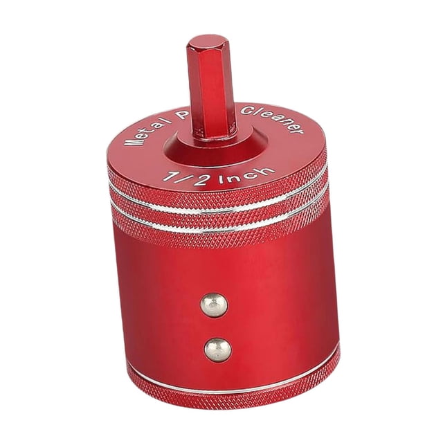 Juego de limpiador de tubos de cobre Cepillo de limpieza de tubos de cobre Accesorio limpiador de tubos de metal 1 a 2 pulgadas