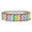 H, variant on FENGGHAO 10 Yard Easter Wired Edge Ribbon Bunny Carrot Stripe Print Spring Ribbon For Wreaths DIY Crafts Wrapping