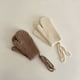 thumbnail image 3 of Guantes de invierno para niños, de color liso, con cinco dedos, cálidos, con varios dedos, para colgar del cuello, para bebés, 3 of 6
