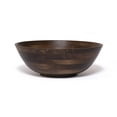 thumbnail image 1 of Walnut finished 14" Salad Bowl, Large - Single Bowl (274WN), 1 of 9