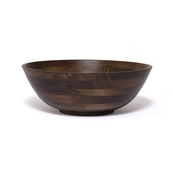 Lipper International 274WN Walnut finished 14" Salad Bowl, one size