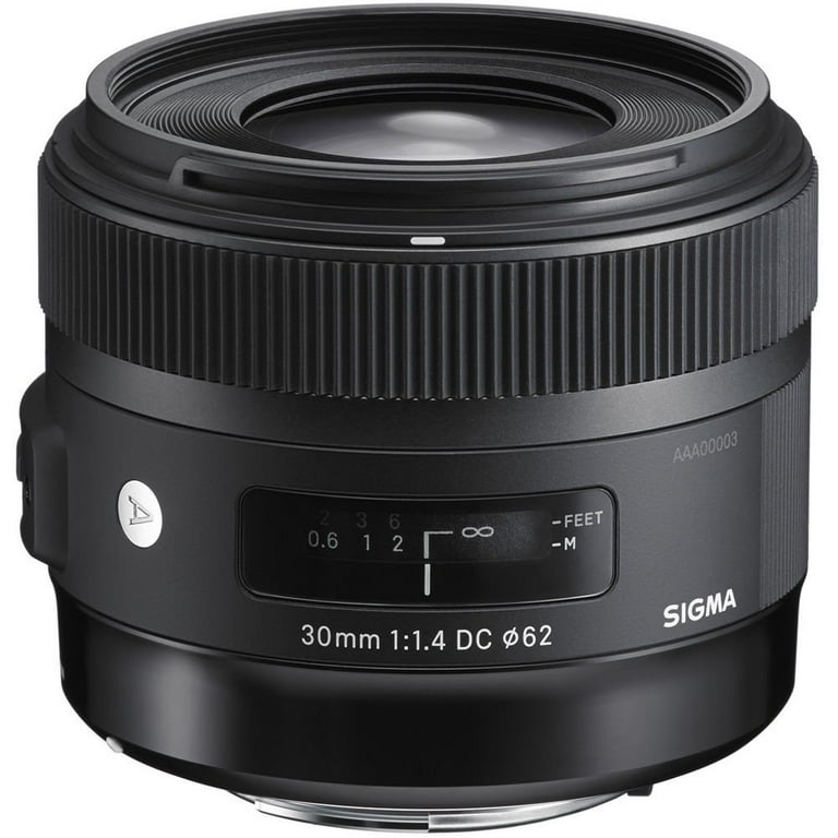 Sigma 30mm f/1.4 DC HSM Art Lens for Nikon for Nikon F Mount +