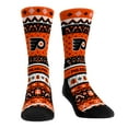 thumbnail image 3 of Unisex Rock Em Socks Philadelphia Flyers Holiday Three-Pack Crew Socks Set, 3 of 4