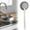White 12.28", variant on WUXIAB Stainless Wool Scrubber With Long Handle,Heavy-Duty Pot Pan Grill Cleaner,Ergonomic Comfort Grip Cleaning Tool,Rust-Resistant Durable Metal Scrubber,Indoor Outdoor Home Kitchen Cleaner