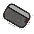 thumbnail image 2 of SASABAXI 4Pack Car Sticky Storage Organizer Net Bag for Trunk Net Organizer Car Use, 2 of 7
