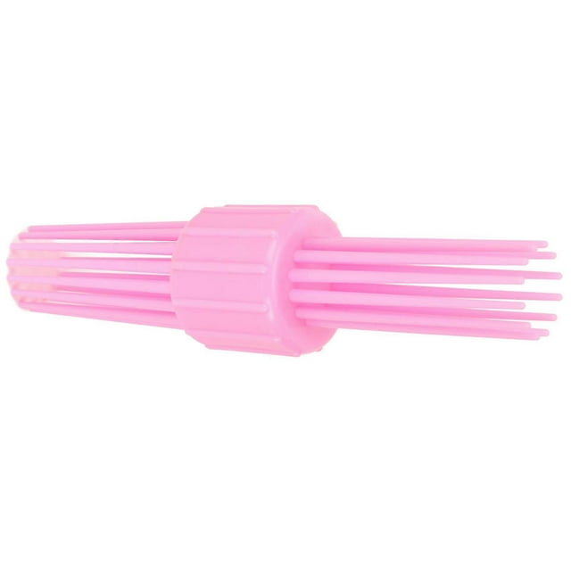 Peigne à boucler les cheveux antidérapant, portable et doux, multi-dents, pour femmes