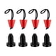 thumbnail image 2 of 8 tapones de drenaje para kayak, de silicona universal, para drenaje de kayak Rojo, 2 of 7