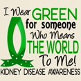 thumbnail image 3 of CafePress - Means World To Me 1 Kidney Disease Shirts Light T - Men's Classic Graphic T-Shirt, 3 of 4