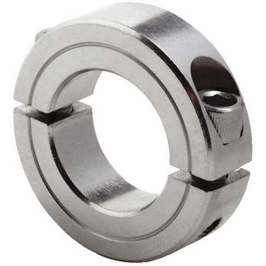 2Pc Shaft Collar Clamp 303 SS 1-11/16 in
