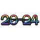thumbnail image 3 of Funny New Year Party Glasses for Decor 2024 Modeling Eye Wear One Size Fits All, 3 of 5