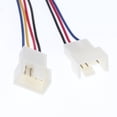 thumbnail image 3 of 3/four pin PWM Y Splitter Cable Fan Distributor Power Cable Extension Cable, 1x Socket 2x Plug, 3 of 8