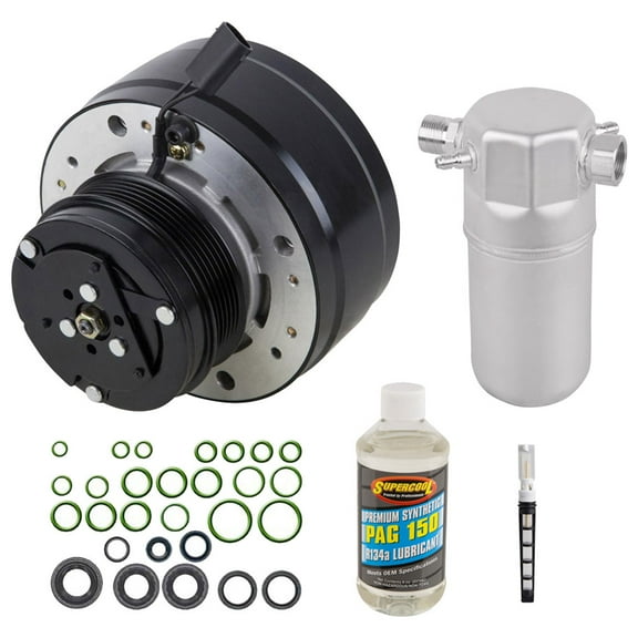 AC Compressor & A/C Kit For Chevy S10 S-10 Blazer GMC Sonoma S15 S-15 Jimmy Typhoon 4.3L V6 1992 1993 - BuyAutoParts