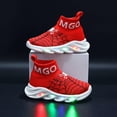 thumbnail image 2 of Godom Sneakers for Boys Lightweight Breathable Strap Athletic Shoes Running Shoe, 2 of 6