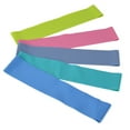 thumbnail image 2 of 5 Pcs Bandes de Résistance avec Sac de Rangement Ensemble de Bandes Élastiques pour Yoga Entraînement Physique Entraînement à Domicile, 2 of 7