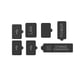 thumbnail image 3 of Sidaley Juego de 8 unidades de tapones de consola de juegos de silicona, tapas de conector, cubiertas de interfaz electrónica, reemplazo para Videojuegos y accesorios, 3 of 6