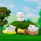 thumbnail image 2 of Adornos de micropaisaje, mini adornos para coche, adornos decorativos de escritorio, pequeños adornos de dibujos animados, lindos gatitos, manualidades de resina, 2 of 6
