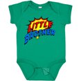 thumbnail image 3 of Inktastic Little Brother Superhero Boys Baby Bodysuit, 3 of 5