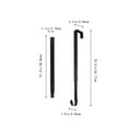 thumbnail image 2 of Adjustable Wreath Hanger - Over The Door Wreath Hanger, Extendable Wreath Door Hanger, Christmas Wreaths Hook for Front Door, Christmas Decorations - 1Pc, 2 of 12