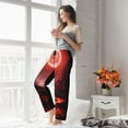 thumbnail image 5 of Honiee Red Moon Lava for elegant Women's Lounge Pants and Pajama Pants, crafted for ultimate comfort in your sleepwear essentials-X-Large, 5 of 6