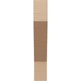 thumbnail image 2 of 6"W x 12"D x 36"H Thin Clemmons Rough Cedar Woodgrain TimberThane Corbel, Primed Tan, 2 of 6