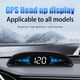 thumbnail image 3 of Hud De Coche, Pantalla Frontal Hud Con Alarma De Advertencia De Conducción Por Exceso De Velocidad/Fatiga, Pantalla Lcd Digital Head-Up Display Para Todos Los Tableros De Vehículos Muyoka Hogar, 3 of 7