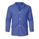 thumbnail image 2 of Camisas Manga Larga Hombre Chaleco de camiseta sin mangas para hombre con puños viejos y botones de color sólido (Blue, XXL), 2 of 4