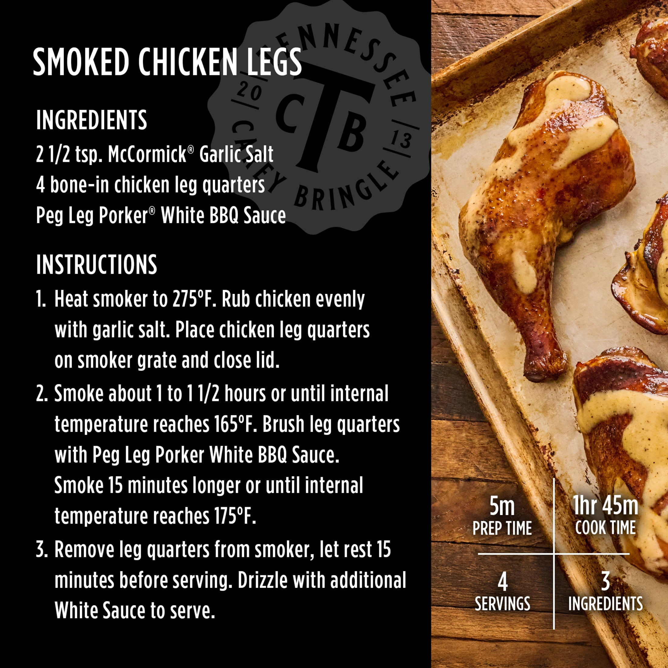 (6 pack) Peg Leg Porker White BBQ Sauce, 16.0 oz Bottle