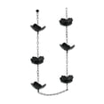 thumbnail image 4 of Cadena de lluvia, cadenas de metal para desviar el del jardín, decoración del jardín, cadena de lluvia para canalones, bajante de, 4 of 8