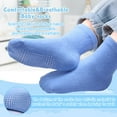 thumbnail image 5 of 12 Pack Non Slip Kids Toddler Baby Socks with Grips for 1-7 Years Boys Girls Cotton Crew Socks Multi Colors, 5 of 7