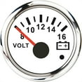 thumbnail image 3 of Point Alarm Car Gauge Vehicle Meter 12V Automobile 52mm Water Temp Oil Press Fuel Pressure Volt Indicator For Motorcycle Boat ,Wide Applicability, 3 of 6
