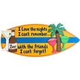 thumbnail image 1 of Tabla De Surf, Arte De Pared, Placa De Tabla De Surf De Madera, Cartel Colgante, Tabla De Surf Para Decoración De Pared Del Hogar Yuarrent HA040316-02, 1 of 6