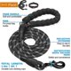 thumbnail image 4 of Juego de collar reflectante para perros (negro, collar de 28 x 38), relleno de goma suave, collar de nailon transpirable y ajustable, adecuado para perros pequeños y medianos., 4 of 5